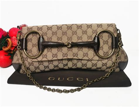 gucci vintage borsa con manico catena e nastro|Borsa Gucci Vintage .